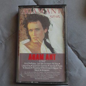 Adam Ant- Strip (USED-vintage cassette tape) Tested